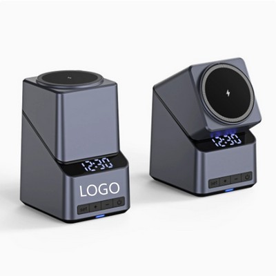 Magnetic Wireless Charger Four In One Multifunctional 180 Degree Rotating Bracket