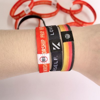 1/2'' Sublimated Elastic Wristband