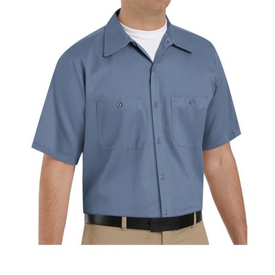 Red Kap Men's Cotton Short Sleeve Uniform Shirt - SC40