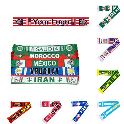 2026 World Cup Support Scarf