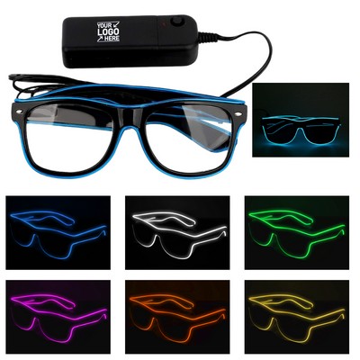 EL Wire Neon Rave Glasses