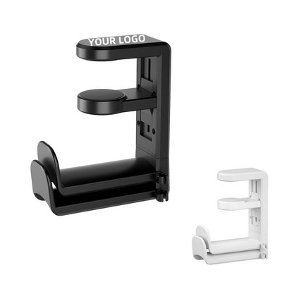 Double Hook Headphone Holder