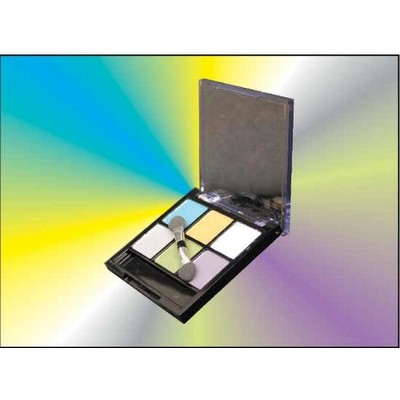 Eye Shadow Case Rectangle Badge w/ Bar Pin (2 1/2"x3 1/2")