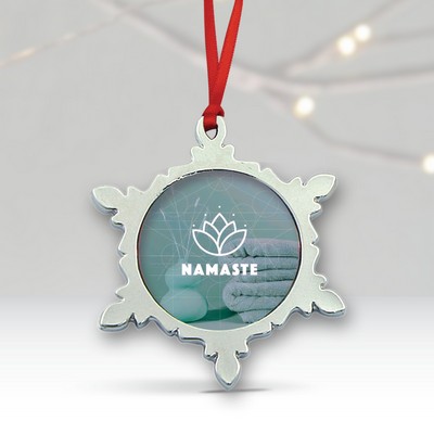 Photoart Snowflake Ornament (2.25")