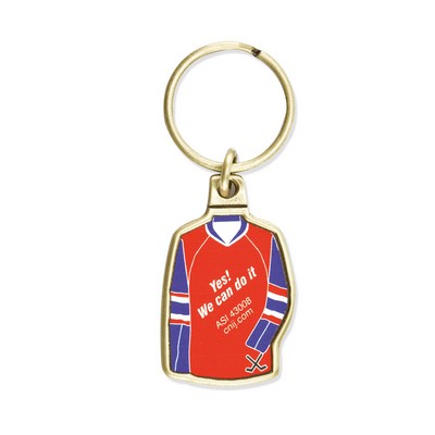Express Hockey Jersey Key Chain (1.125" x 1.75")