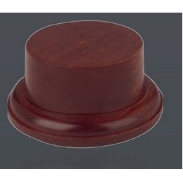 1.5" Mahogany Trophy Plinth w/3.25" Top