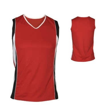 Youth Cool Mesh Multi Sport Jersey Shirt w/ Contrasting Front Panel & Piping