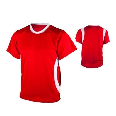 Youth Dazzle Cloth Soccer Jersey Shirt w/ Contrasting Front & Back Wave Panel