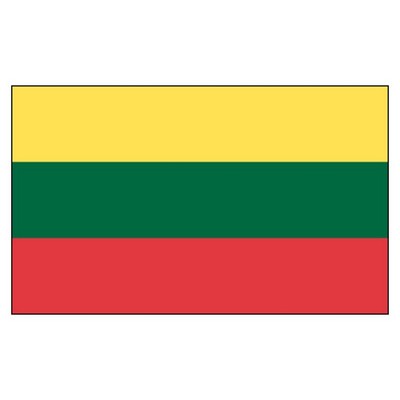 Lithuania National Flag (3'x5')