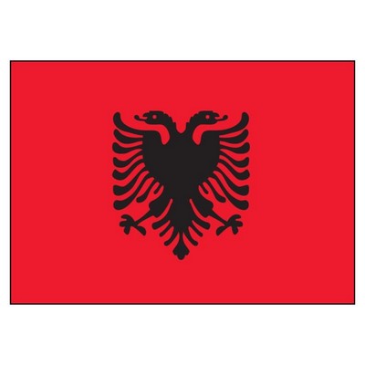 Albanian National Flag (4'x6')