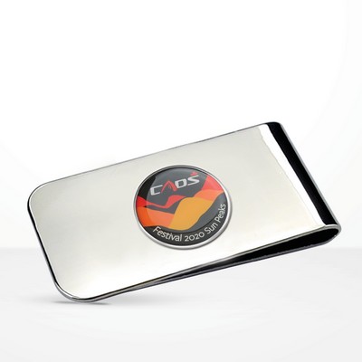 Money Clip with Photoart Classic Lapel Pin (Up to 0.5")