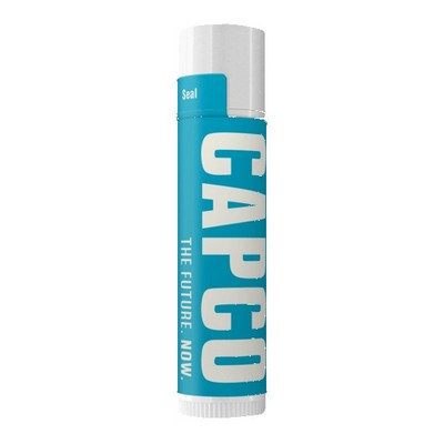 Custom SPF 30 Soy Based Lip Balm in White Tube