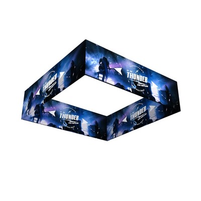 Square Premier Hanging Banner Double-Sided - 15'x5'