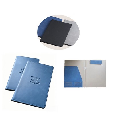 Vegan Leather Resume Portfolio Folder