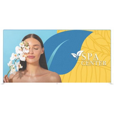 EZ Tube 20' x 10' Straight Double Sided Graphic Package