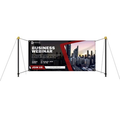 EZ-Post Banner Stands Package (10' x 4ft)