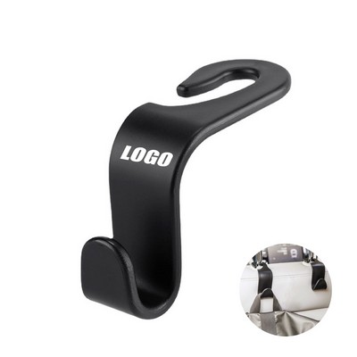 Versatile Plastic Car Seat Hooks For Organizing Bags And Water Bottles