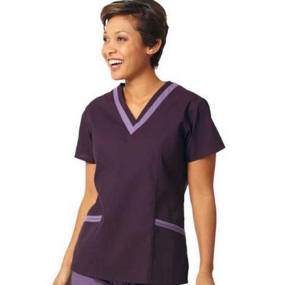 Fashion Seal - Women's Double V-Neck Tunic