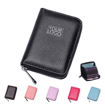 RFID Blocking Leather Wallet