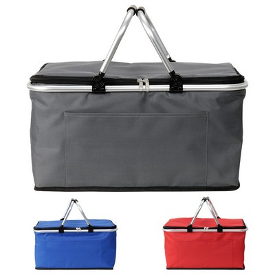 Insulated Hard Frame Picnic Basket