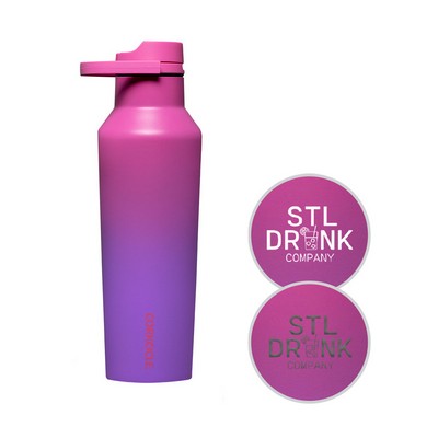Corkcicle - 20oz Sport Canteen - Hydrangea