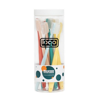 10PCS Soft Bristle Toothbrushes