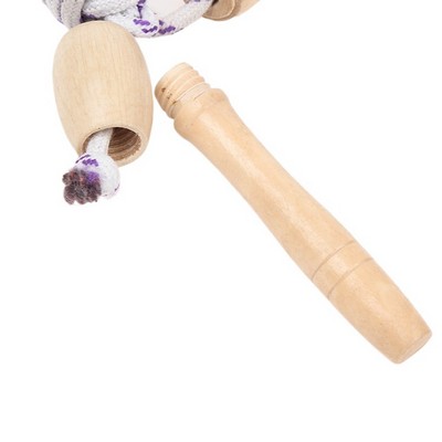 Wooden Handle Skipping Rope
