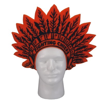 Headress Foam Visor (15")