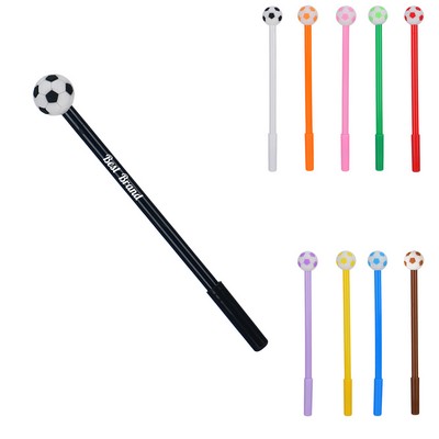 Soccer Ball-Top Pen