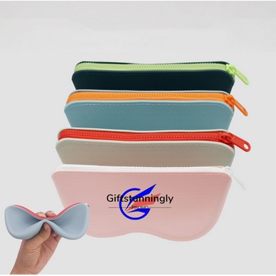 Silicone Glasses Bag Sunglasses Pouch