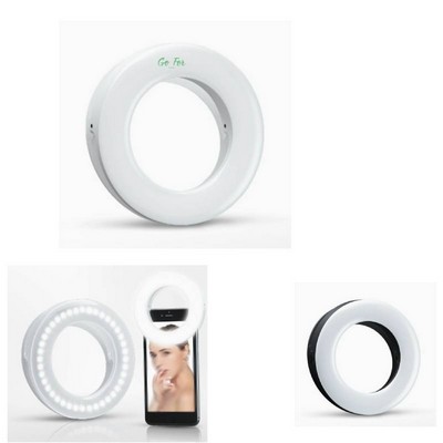 Selfie Ring Light Rechargeable Portable Clip-on