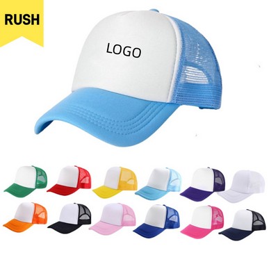 Adjustable Summer Foam Mesh Baseball Trucker Hat Valucap