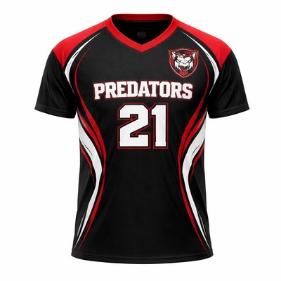 Men's Custom Sublimated Soccer Jersey Interlock 150GSM