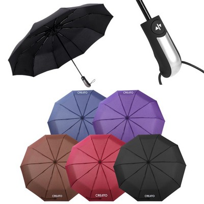 Auto-Open Folding Umbrella