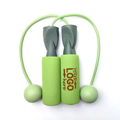 Cordless Jump Rope Weighted Balls Fitness Training Skipping Rope
