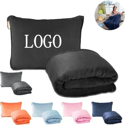 Soft Flannel Travel Blanket