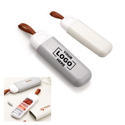 3-Compartment Portable Pill Box