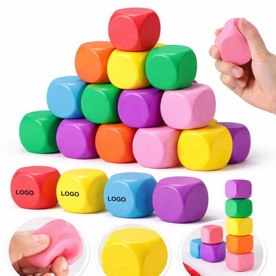 EVA Foam Dice Stress Balls