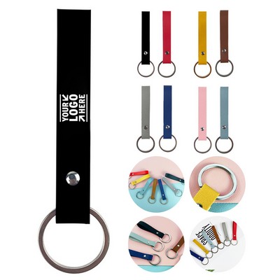 Classic Leather Keychain