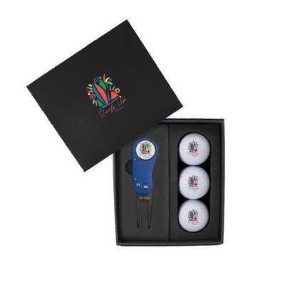 Flix Lite Mini Presentation Box with Golf Balls