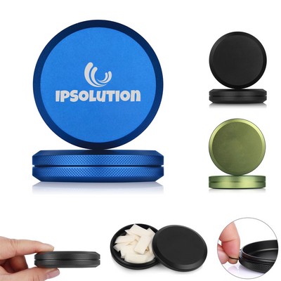 Slim Aluminum Airtight Snuff Can Container