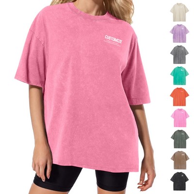Vintage Washed Cotton T-Shirt