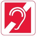 ADA Signage - Hearing Impaired (Pictograms Only)