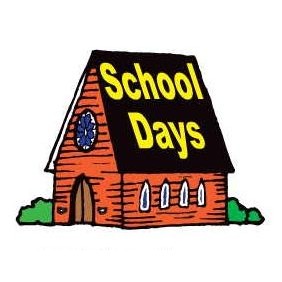 School Days House Executive Magnet w/ Full Magnetic Back (3 Square Inch)