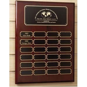 Cherry Piano Finish 24 Month Executive Perpetual Plaque