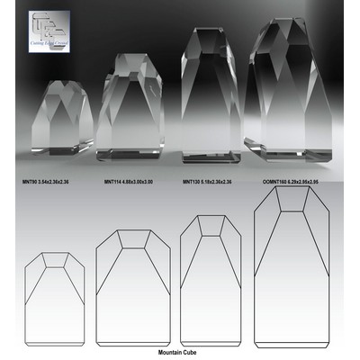 Mountain Award (3.54"x2.36"x2.36")