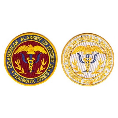 Custom Embroidered Patch w/100% Coverage (4 1/2")