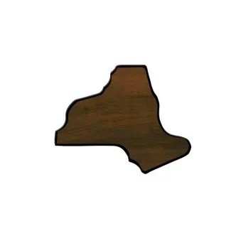 New York State Shaped Plaque (8"x9½")