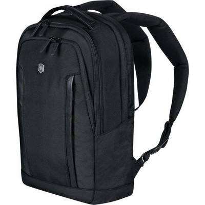Swiss Army® Altmont Black Slim 15" Locking Laptop Backpack W/ Tablet Pocket and Removable Organizer