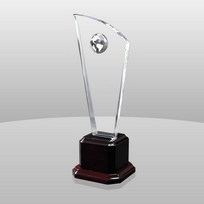 Elegant Arch Golf Award (11 1/2" x 4" x 4")